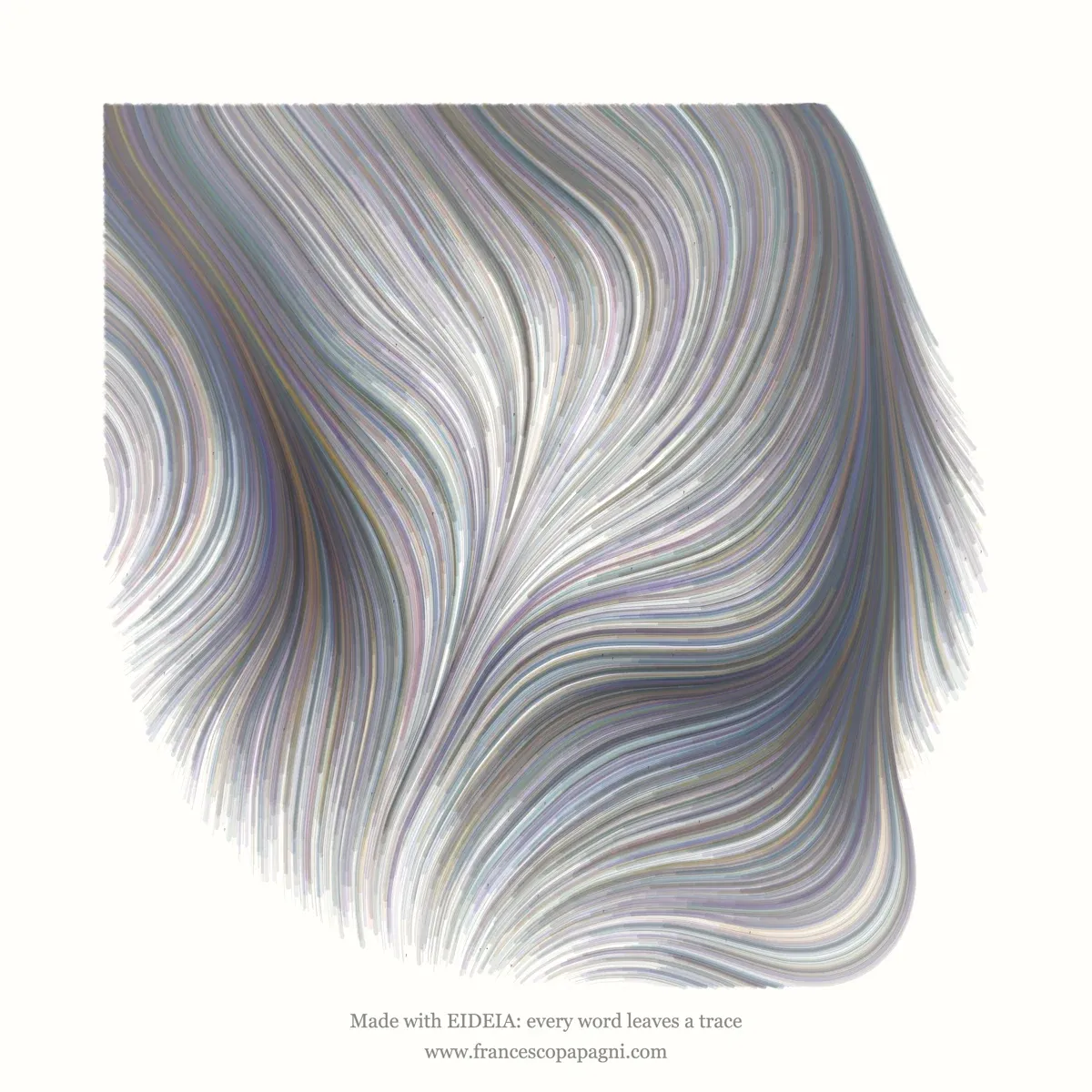 Thomas Bernhard: Correction, literary prose visualized by EIDEIA