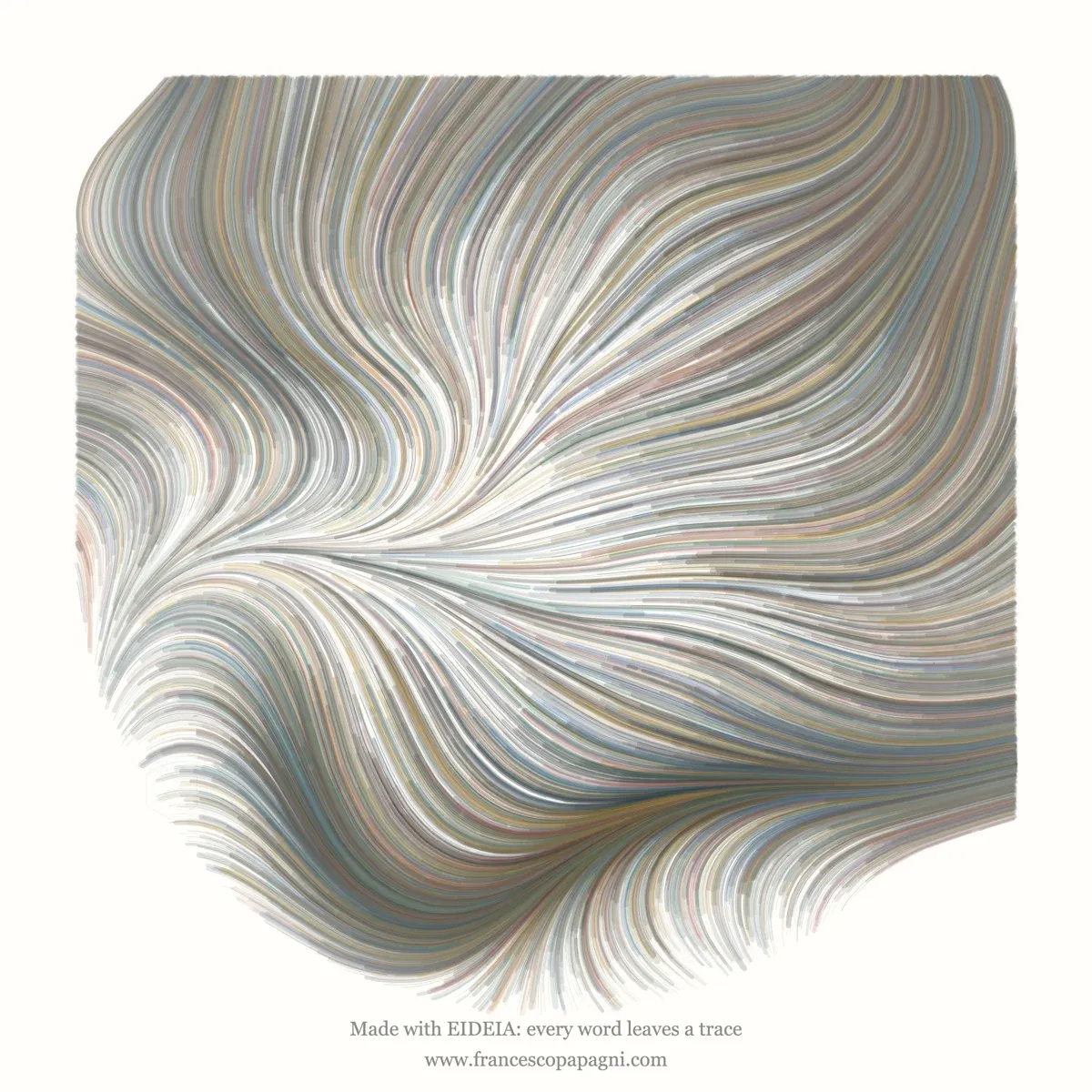 William Faulkner: Absalom, Absalom! literary prose visualized by EIDEIA